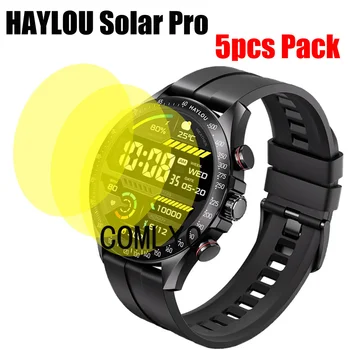 5 шт. Для HAYLOU Solar Pro Защитная пленка для экрана Спортивные смарт-часы Ультратонкий чехол HD TPU пленка