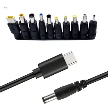 Линия питания USB C UsbC TypeC toDC18.5-20V преобразователь в DC5.5x2.5mm 3.5x1.35 Прямая поставка