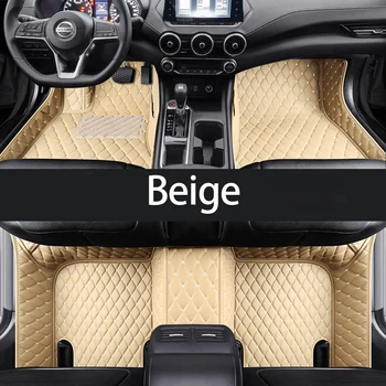 Изготовленные на Заказ кожаные автомобильные коврики для MG4 Mulan 2022 Автоаксессуары Tapete Automotivo Para Carro Для укладки интерьера
