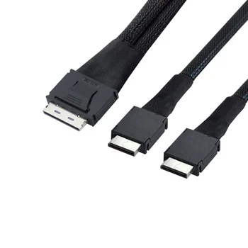 Высококачественный кабель PCIE Oculink SAS от SFF 8611 8I до SFF 8611 4I для серверов