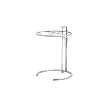 Журнальный столик в стиле минимализма из стали, Круглое стекло, скандинавская сторона, Современный журнальный столик в скандинавском стиле, консоль, центральный стол, Базовое оформление