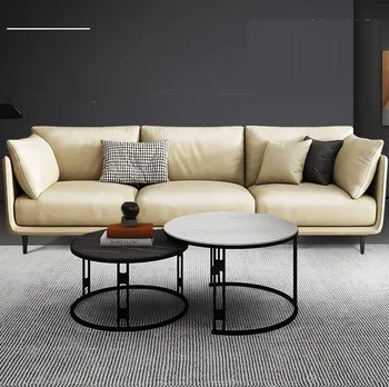 ULT-TY116 Диваны для гостиной Современный 2-местный диван L-образной формы, Тканевый диван Canapes Du Salon
