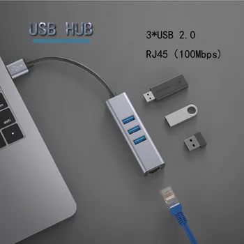 Адаптер USB 2.0 4 В 1 usb-концентратор совместимая клавиатура мышь U-диск Usb splitter Расширение Настольного Компьютера Ноутбук Splitter Adapte