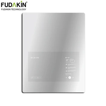 Сенсорный экран FUDAKIN, система Android 11, телевизор со светодиодной подсветкой, Умное Волшебное зеркало для ванной комнаты