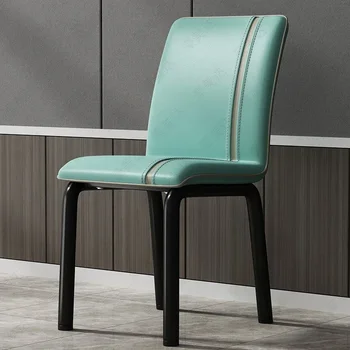 Портативные Кухонные стулья Для столовой Современная Зеленая косметика Дизайнерские Роскошные Салонные кресла Nordic Dresser Мебель Sillas Para Comedor