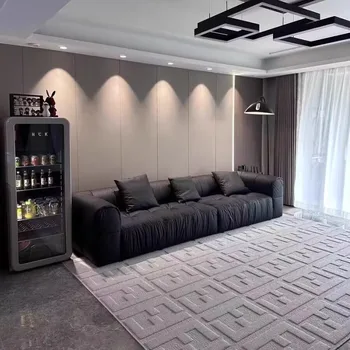 Комфортные мягкие диваны для гостиной, пуфы, винтажные спальни, современные диваны, итальянская минималистичная мебель для салонов канапе