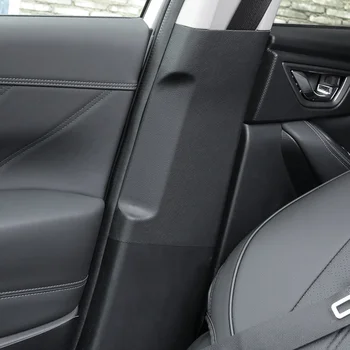 QHCP Наклейка На Дверную Колонну Автомобиля Против царапин Из Микрофибры, Защитная Пленка Для Положения Пряжки Ремня Безопасности Subaru Forester 2019
