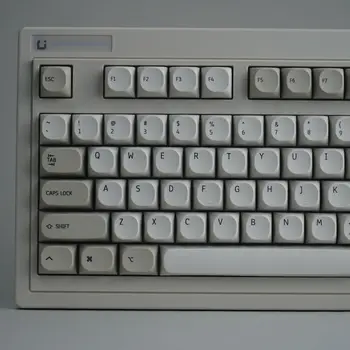 Минималистичные ретро-колпачки для ключей MOA Profile Сублимация красителя PBT для механической клавиатуры MX Alice Swith, колпачок для клавиш, аксессуары для клавиатур