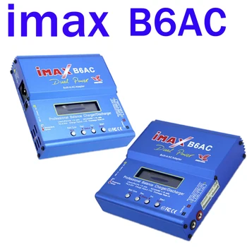 IMAX B6AC RC Зарядное Устройство 80 Вт B6AC 6A Баланс Зарядное Устройство Цифровой ЖК-Экран Литий-ионный Аккумулятор LiFe Nimh Nicd PB Lipo Разрядник