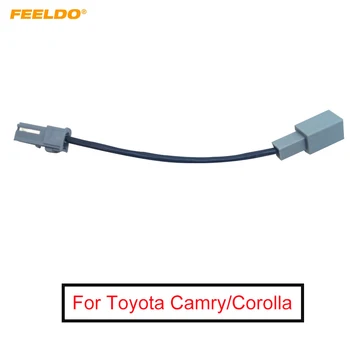 Автомобильный аудиовход FEELDO Провод для передачи мультимедийных данных Оригинальный USB-адаптер от мужчины к женщине для Toyota Camry USB-кабель