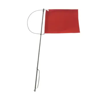 Флаг-индикатор морского ветра Прочный Красный корабельный флаг для шлюпки-яхты