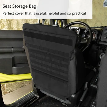 Сумка для хранения чехла на заднее сиденье автомобиля, Аксессуары для Suzuki Jimny JB74 2019 2020 2021, черный