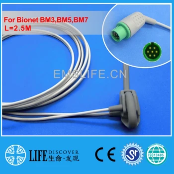 Датчик spo2 для новорожденных с длинным кабелем для Bionet BM3, BM5, BM7