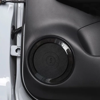 Для Honda Fit Jazz GR 2020 2021 2022 Аксессуары Динамик внутренней двери Аудио Украшение Громкоговорителя Отделка крышки Стайлинг автомобиля