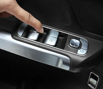 Наклейка С Отделкой Кнопки Подъема Оконного Стекла Автомобиля Для Mercedes Benz A B class GLA GLB CLA W177 W247 H247 X247 C118 2020-2023