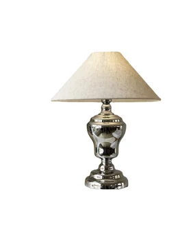 Xl Bamboo Hat Light Роскошная настольная лампа Прикроватная лампа для спальни Декоративная лампа Nordic