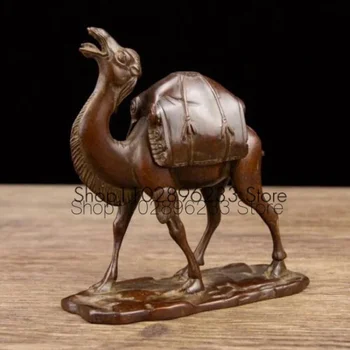 Коллекция и украшение китайской бронзовой печи для благовоний в виде животного верблюда
