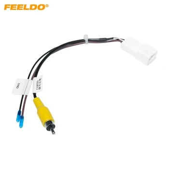 FEELDO Auto 8-контактный выход камеры заднего вида, видеоадаптер, кабель для подключения видеовыхода для Toyota Original Factory Car Camera
