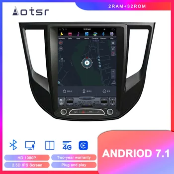 Android 7.1 4G-64G плеер в стиле Tesla для Mitsubishi Grand Lancer 2017 + радиоплеер магнитофон головное устройство стерео видео