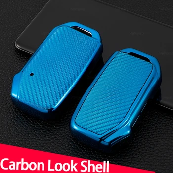 TPU Carbon Pattern Car Remote Key Case Cover Shell Брелок Для KIA Sportage R GT Stinger GT Sorento Ceed CD Cerato Forte 2018 2019