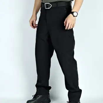 Мужские брюки-карго, мужские однотонные брюки-карго, уличные мужские брюки-карго с технологией быстрой сушки, широкие спортивные брюки для весны