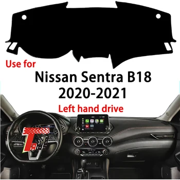 Высококачественная фланелевая крышка приборной панели фабрики TAIJS для Nissan Sentra 2020-2021 B18 с левым рулем