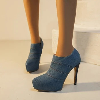 BCEBYL/ Весенне-осенние женские популярные модные Новые пикантные банкетные туфли на высоком каблуке, Элегантные ботинки на шпильке, тонкие туфли