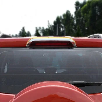 Для Ford Ecosport 2012-2020 Автомобильные автоаксессуары ABS Хромированная крышка заднего стоп-сигнала, установите декоративную полоску, накладку на автомобильную лампу