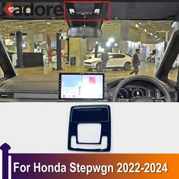 Для Honda Stepwgn 2022 2023 2024 Черная Крыша Передняя Задняя Крышка Лампы Для Чтения Наклейки Отделка Салона Автоаксессуары