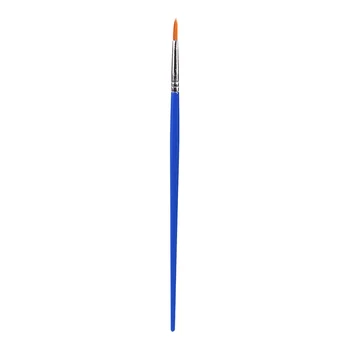 5шт Ручка для рисования гуашью в форме веера, нейлоновая кисть для волос, принадлежности для рисования