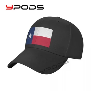 Однотонные бейсболки с флагом штата Техас, Многоцветные мужские и женские шляпы с козырьком, Регулируемые повседневные спортивные шляпы