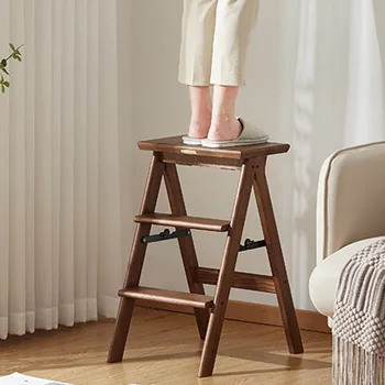 Декоративные стульчики для малышей, Телескопические Компактные лестницы для ванной комнаты, Многофункциональная легкая Деревянная платформа, мебель Escalera