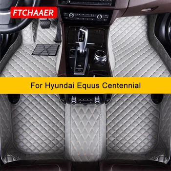 FTCHAAER Пользовательские Автомобильные Коврики Для Hyundai Equus Centennial 2009-2023 Автомобильные Ковры Для Ног Coche Accessorie