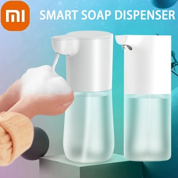 350/600 мл, автоматический дозатор мыла Xiaomi, умная ручная стиральная машина для ванной комнаты с USB-зарядкой, белый Качественный материал ABS