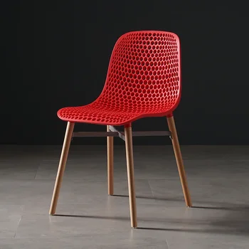 Дизайнерская Креативная Мебель для дома, столовая, Простой Современный Модный Пластиковый обеденный стул для отдыха, Скандинавский Домашний Обеденный стул