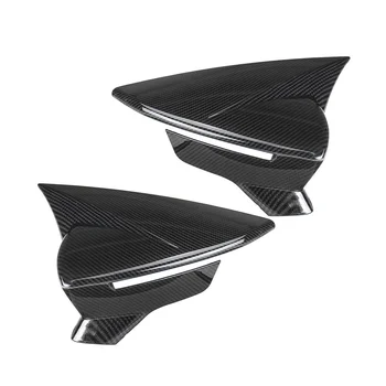 Чехлы для автомобильных зеркал для Seat Leon MK3 (карбон)