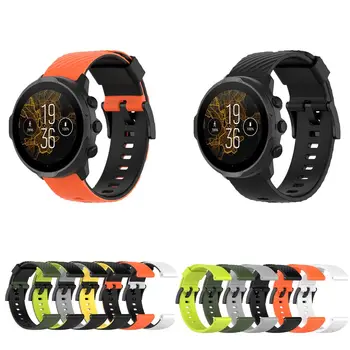Новый спортивный силиконовый ремешок для наручных часов Suunto 7 9 baro Spartan Sport Wrist HR