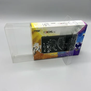 1 Защитная коробка для Nintendo New 3DS XL Pokémon Sun and Moon Special Edition, Прозрачная витрина, Коллекционная коробка