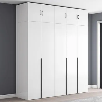 Современный роскошный шкаф для одежды Сверхмощный Большой деревянный шкаф для спальни Портативное хранилище Guarda Roupa Portatil Компактная мебель
