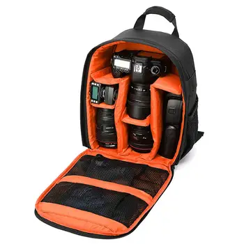 Профессиональная сумка для фотоаппарата, уличная водонепроницаемая мягкая нейлоновая зеркальная фотокамера, рюкзак для женщин и мужчин, дорожная сумка