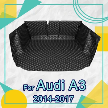 Коврик в багажник автомобиля APPDEE для Audi A3 Sportback 2014 2015 2016 2017, ковер для грузового лайнера, аксессуары для интерьера, чехол