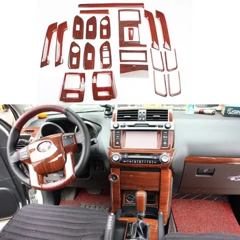 Вентиляционное отверстие в салоне консоли, стеклоподъемник, переключатель переключения передач, автомобильные аксессуары для Toyota Land Cruiser 150 Prado FJ150 2010-2016