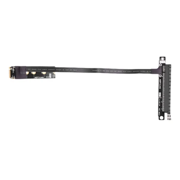 1 Шт. Удлинительного кабеля M2 NGFF Nvme К плате PCIE X4 Со Встроенным адаптером для поворота углов M.2 От 4X До X16