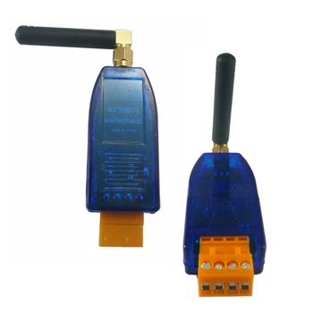 Беспроводной приемопередатчик RS485 20DBM 433 МГц, передатчик и приемник VHF/UHF Радиомодем для Smart Meter PTZ-камеры