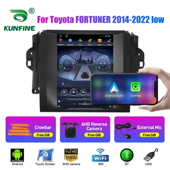 9,7-дюймовый автомобильный радиоприемник Tesla Style 2 Din Android для Toyota FORTUNER 14-22 с низким уровнем стереосистемы Автомобильный Мультимедийный видеоплеер DVD GPS Навигация