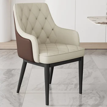 Металлические стулья для отеля, Италия, Офисное кресло художника-дизайнера, Эстетичный Удобный туалетный столик, спальня для чтения, мебель Cadeira WJ35XP