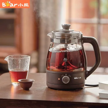 Чайник Bear Tea Maker Бытовой Распылительный Чайник Для Кипячения Пара С Утолщенным Корпусом Из Высокого Боросиликатного Стекла, Полностью Автоматическая Чайная Плита