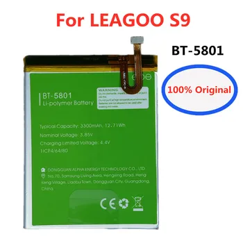 Высококачественный Аккумулятор BT5801 3300 мАч Перезаряжаемый Аккумулятор Для LEAGOO S9 S 9 Smart Mobile Phone Replacement Batterie Batteria