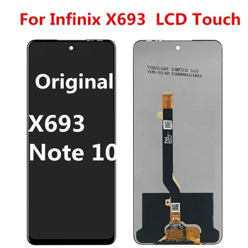 Тест для ЖК-дисплея Infinix note 10 и дигитайзера с сенсорным экраном в сборе для замены экрана Infinix note 10 X693