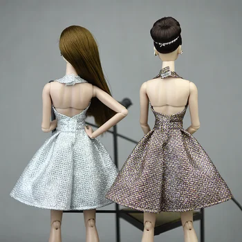 30 см кукольное платье/ юбка с открытой спиной/ одежда вечернее платье для 1/6 Xinyi Fr Kurhn Mengfan кукла Барби / новинка 2022